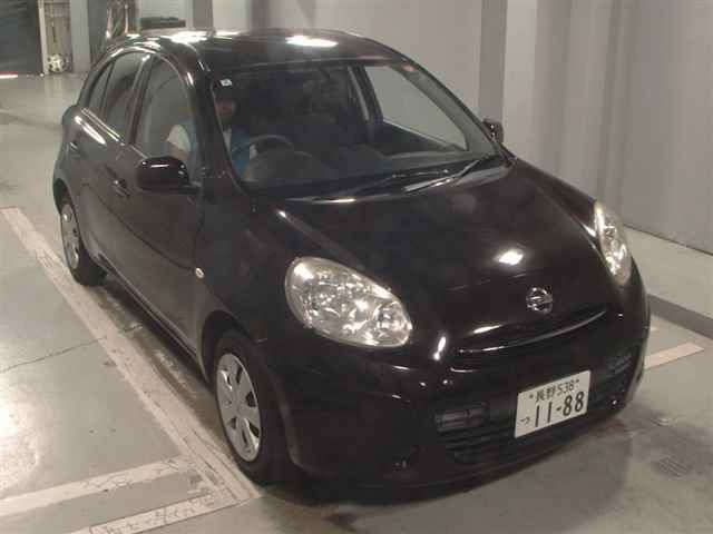 2012 Nissan March 12X Japan auction vehicle