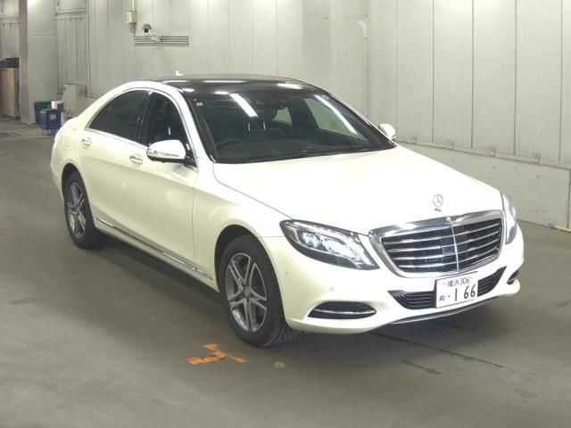 Japan Auction Vehicles 5 2014 Mercedes-Benz S 400h Luxury P Radar Safety auction photo