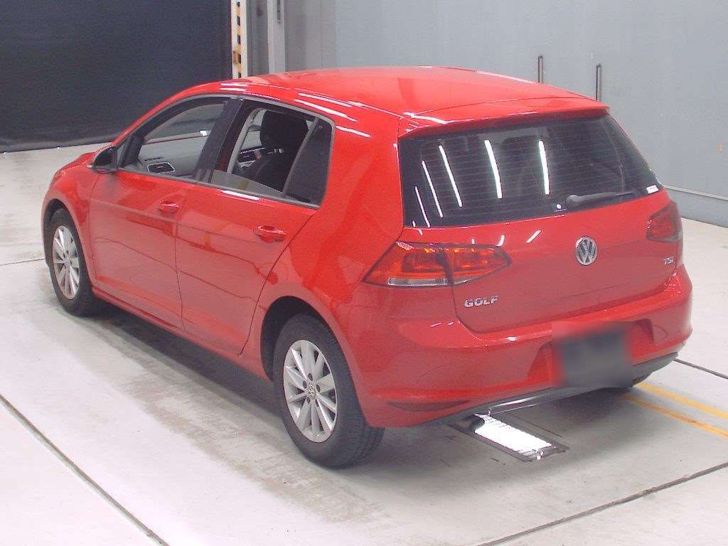 2013 Volkswagen VW ゴルフ TSIトレンドラインブルーモーション auction photo 6