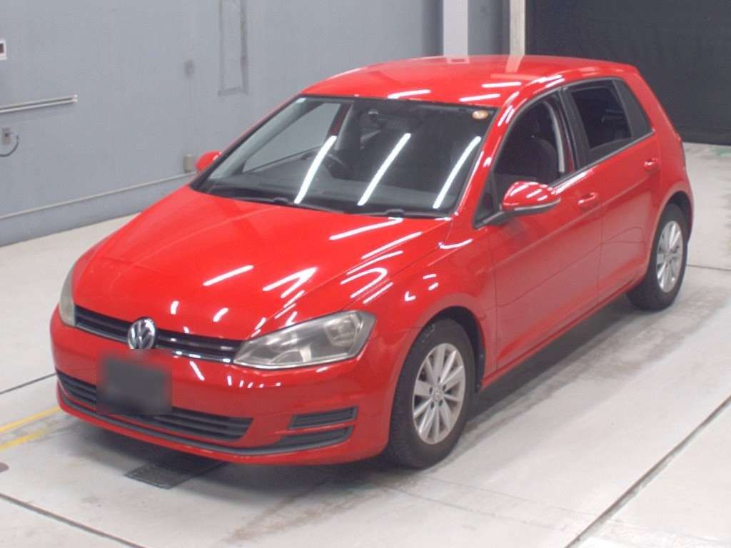 Japan Auction Vehicles 15 2013 Volkswagen VW ゴルフ TSIトレンドラインブルーモーション auction photo