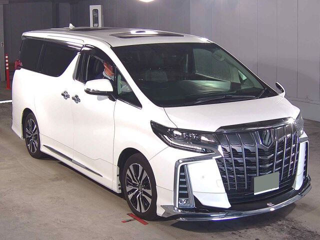 Japan Auction Vehicles 8 2022 Toyota Alphard 2.5S Cパッケージ auction photo