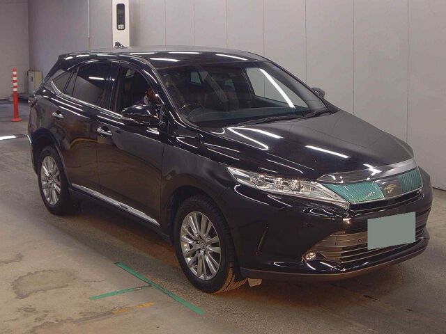 2019 Toyota Harrier premium Japan auction vehicle