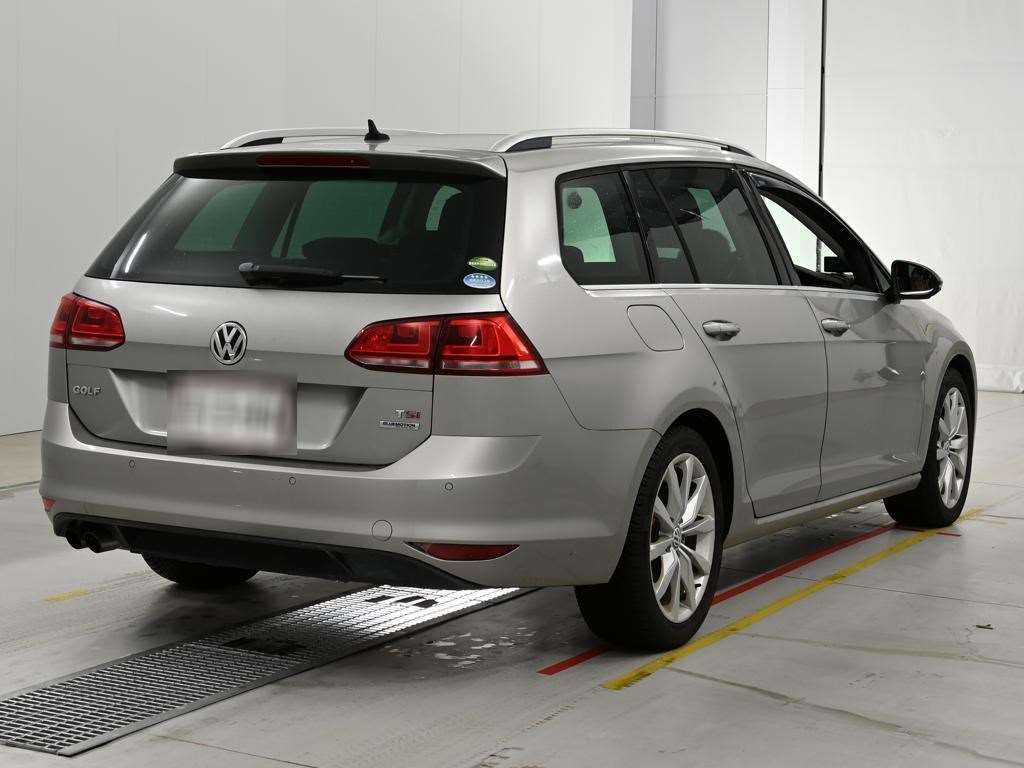 2014 Volkswagen VW ゴルフヴァリアント TSI Highline BlueMotion auction photo 2