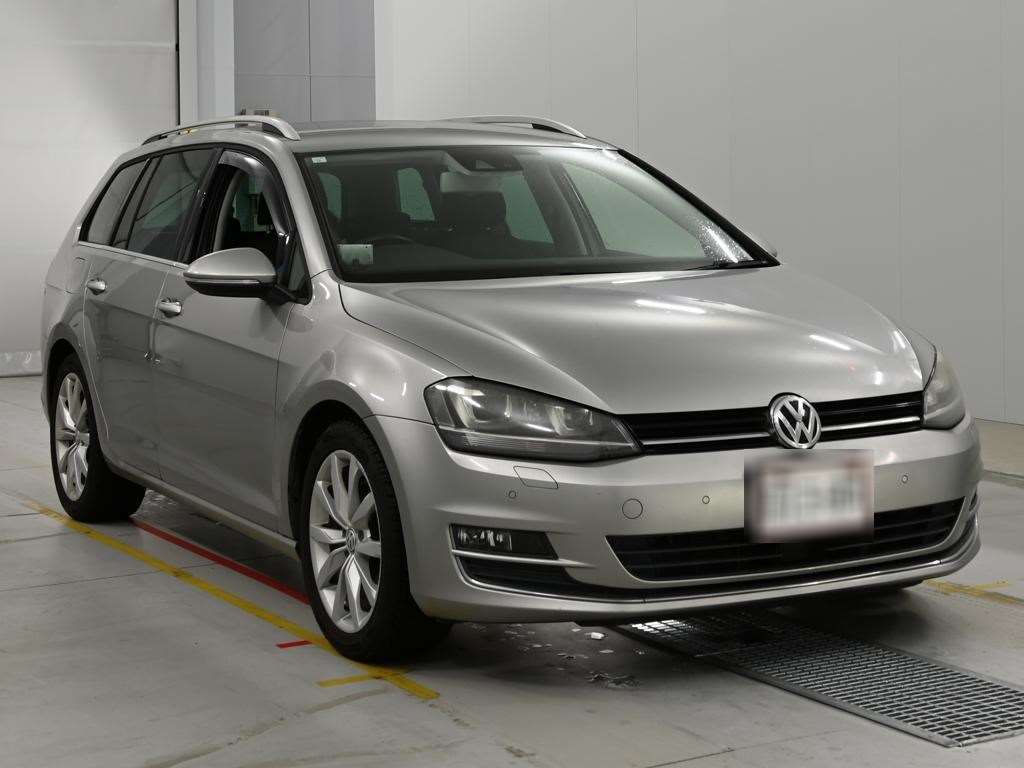 2014 Volkswagen VW ゴルフヴァリアント TSI Highline BlueMotion auction photo 5