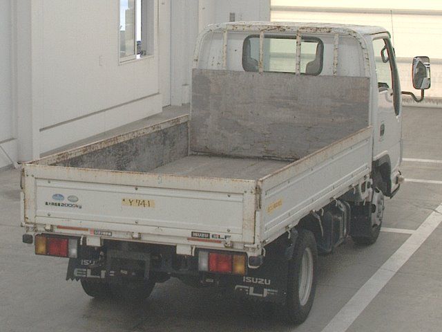 2019 Isuzu Elf Flatbed auction photo 2