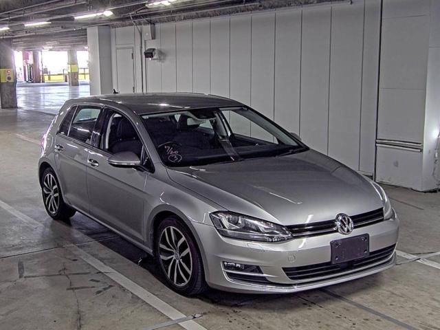 2013 Volkswagen VW ゴルフ TSIハイライン BMテクノロジー Japan auction vehicle