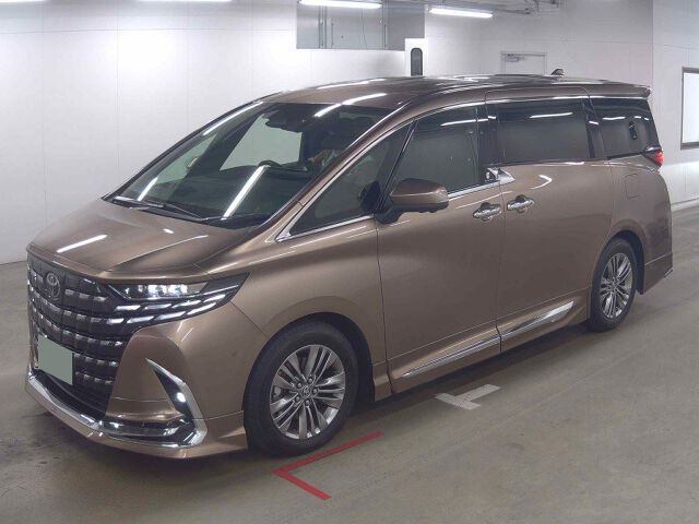 2025 Toyota Alphard Z auction photo 4