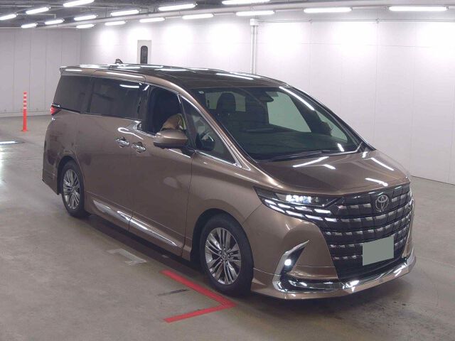 2025 Toyota Alphard Z Japan auction vehicle