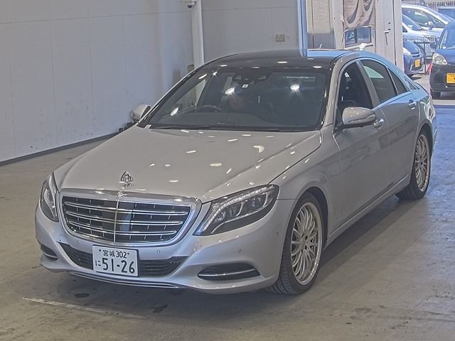 Japan Auction Vehicles 18 2014 Mercedes-Benz S-Class HV S400 auction photo