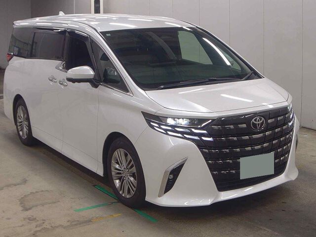 2025 Toyota Alphard Z 4WD Japan auction vehicle