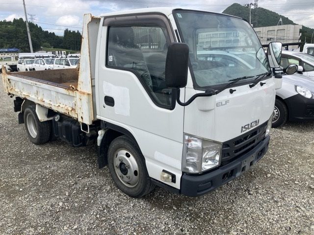 Japan Auction Vehicles 13 2018 Isuzu Elf dump auction photo
