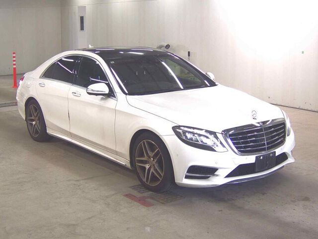 Japan Auction Vehicles 8 2014 Mercedes-Benz S-Class S400HV AMG Line auction photo