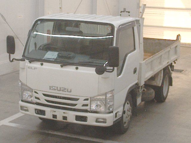 2021 Isuzu Elf dump Japan auction vehicle