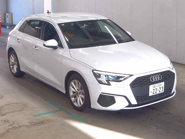 2021 Audi A3 Sports B30TFSI Japan auction vehicle
