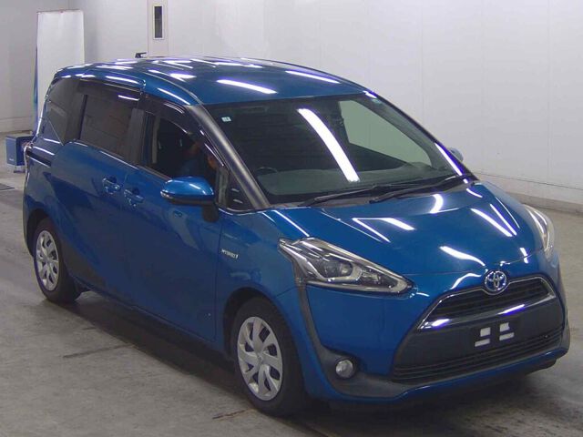 2017 Toyota Sienta ハイブリッドG Japan auction vehicle