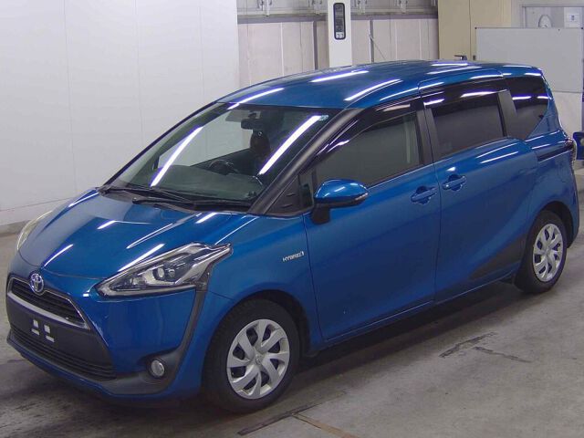 2017 Toyota Sienta ハイブリッドG auction photo 4