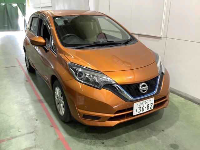 Japan Auction Vehicles 4 2018 Nissan Note e-POWER X auction photo