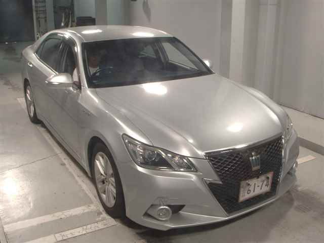 Japan Auction Vehicles 11 2013 Toyota Crown ハイブリッドアスリートS auction photo