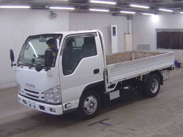 2019 Isuzu Elf Full flat low auction photo 4