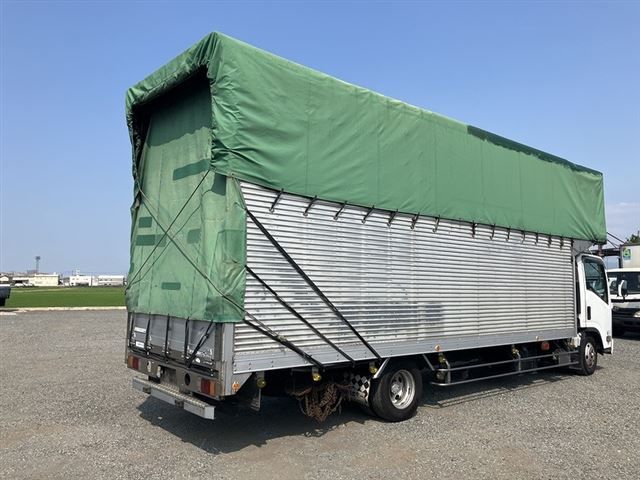 2007 Isuzu Elf 幌車 auction photo 2
