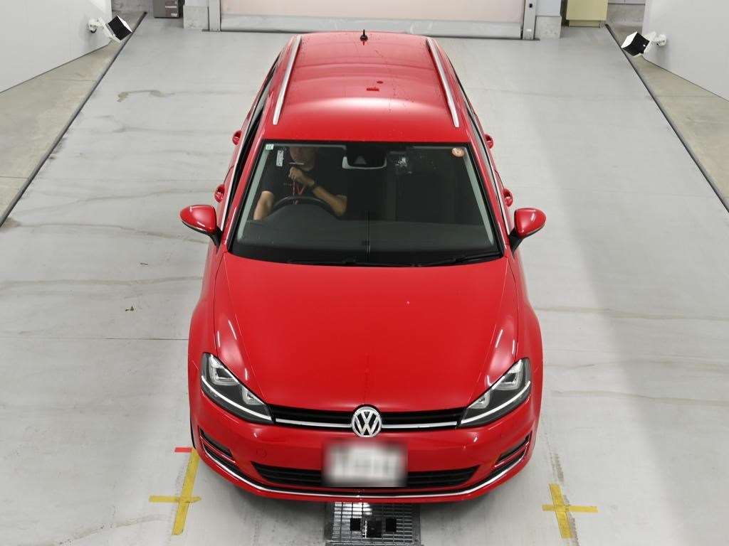 2015 Volkswagen VW ゴルフヴァリアント TSIハイラインブルーモーション auction photo 7