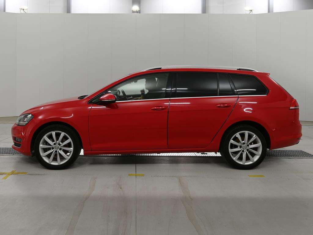2015 Volkswagen VW ゴルフヴァリアント TSIハイラインブルーモーション auction photo 4