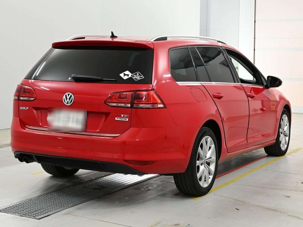 2015 Volkswagen VW ゴルフヴァリアント TSIハイラインブルーモーション auction photo 2