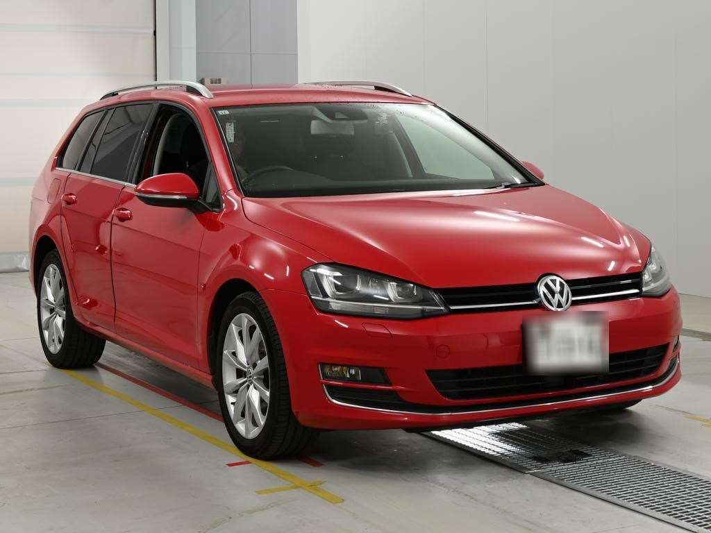 2015 Volkswagen VW ゴルフヴァリアント TSIハイラインブルーモーション auction photo 5