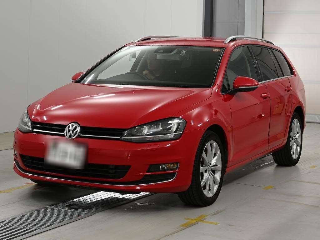 Japan Auction Vehicles 14 2015 Volkswagen VW ゴルフヴァリアント TSIハイラインブルーモーション auction photo