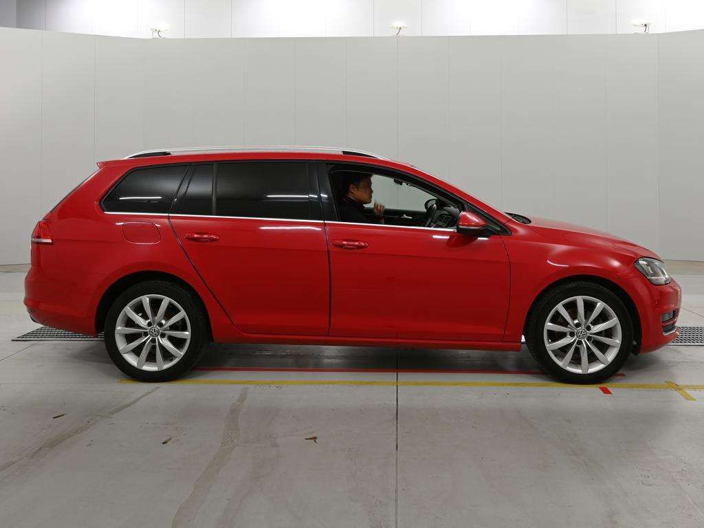 2015 Volkswagen VW ゴルフヴァリアント TSIハイラインブルーモーション auction photo 3