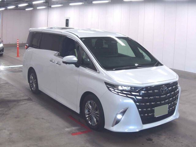 Japan Auction Vehicles 8 2025 Toyota Alphard Z auction photo
