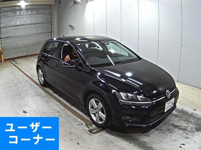 2015 Volkswagen ゴルフ TSIコンフォートラインプレミアムエディション Japan auction vehicle