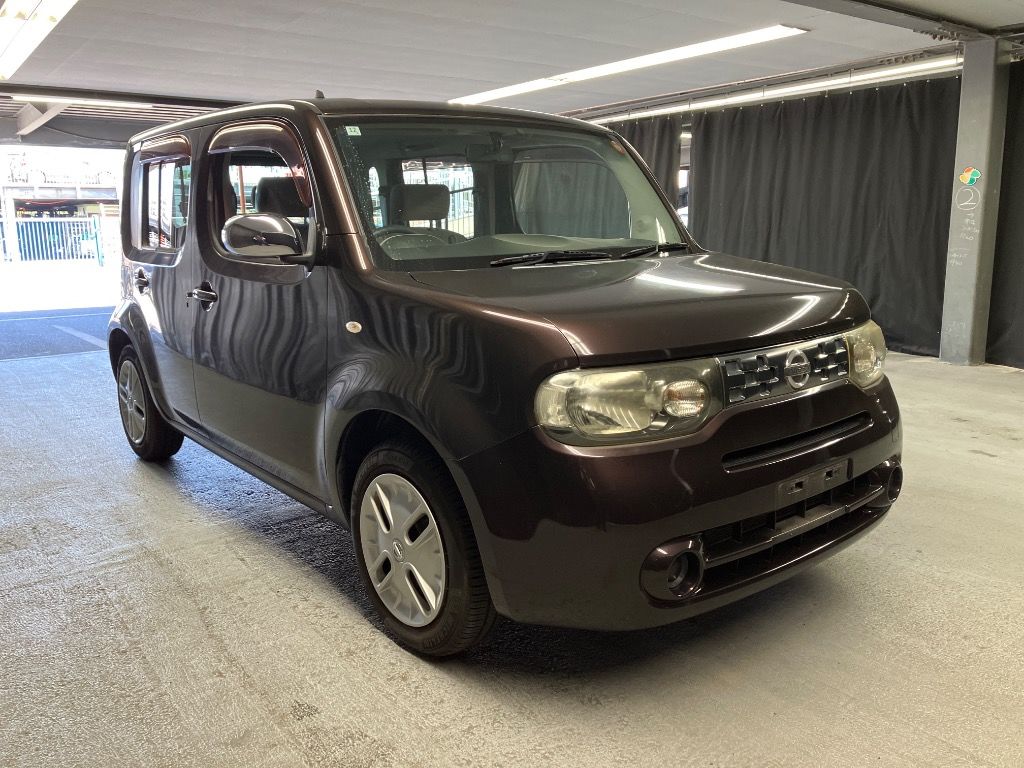 Japan Auction Vehicles 7 2012 Nissan Cube 15X auction photo