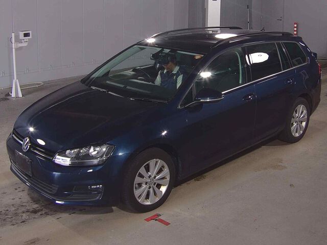 2014 Volkswagen ゴルフヴァリアント TSIコンフォトLBテク auction photo 4