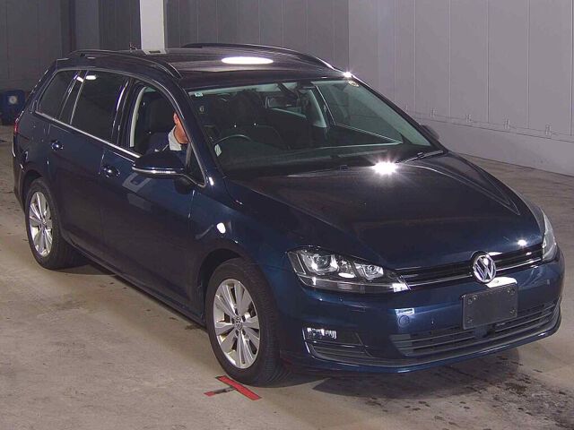2014 Volkswagen ゴルフヴァリアント TSIコンフォトLBテク Japan auction vehicle