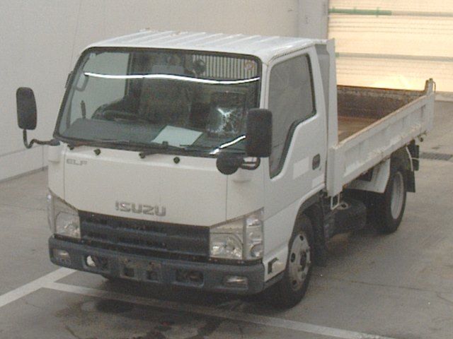 Japan Auction Vehicles 10 2013 Isuzu Elf ダンプ auction photo