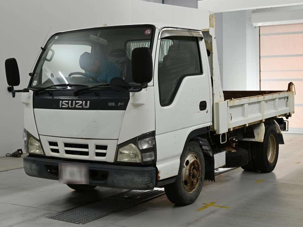 Japan Auction Vehicles 14 2005 Isuzu Elf ダンプ auction photo