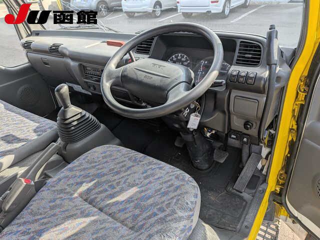 2003 Isuzu Elf ワイド Wキャブ3ダンクレーン ダンプ auction photo 3