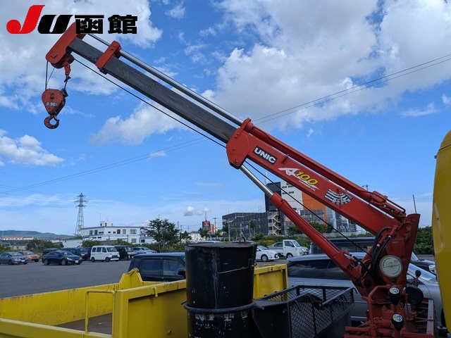 2003 Isuzu Elf ワイド Wキャブ3ダンクレーン ダンプ auction photo 8