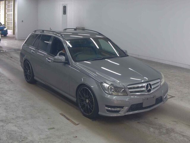 Japan Auction Vehicles 8 2012 Mercedes-Benz C-Class Station Wagon C180BEAMGスポツ auction photo