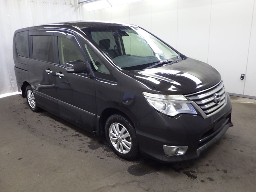 Japan Auction Vehicles 12 2014 Nissan Serena 4WD Highway Star auction photo