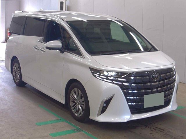 Japan Auction Vehicles 8 2025 Toyota Alphard Z auction photo