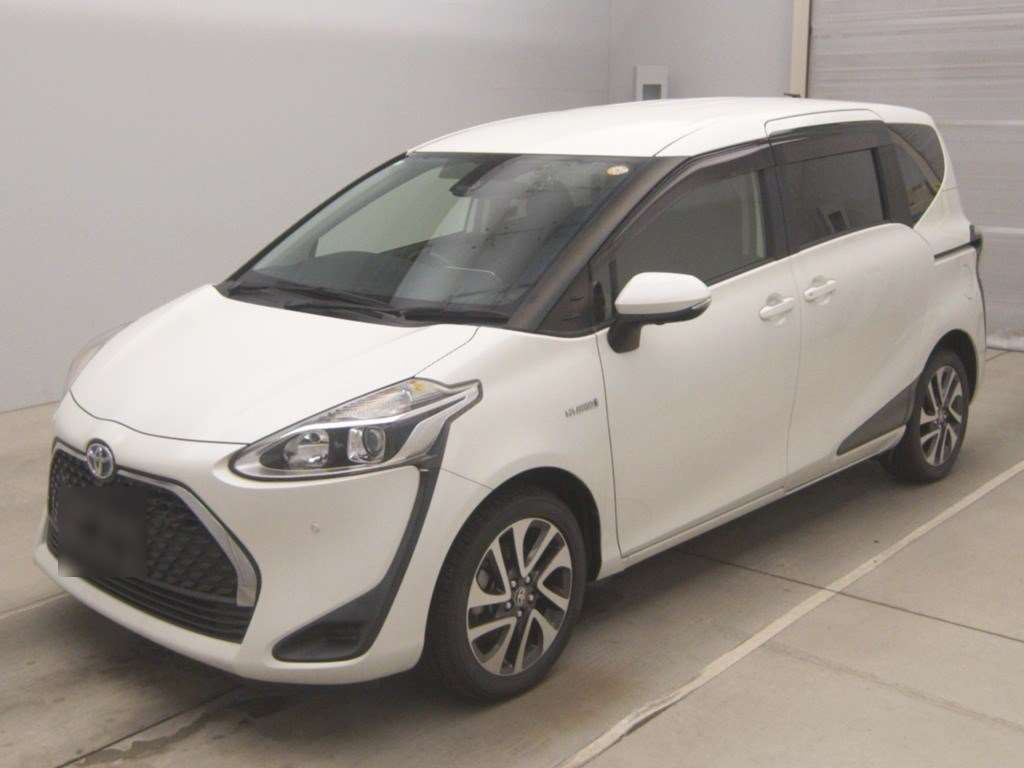 2019 Toyota Sienta ハイブリッド ファンベースG Japan auction vehicle