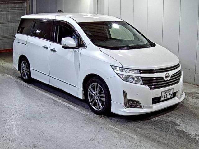2012 Nissan Elgrand 250ハイウェイスターアーバンクロム 7人乗 Japan auction vehicle