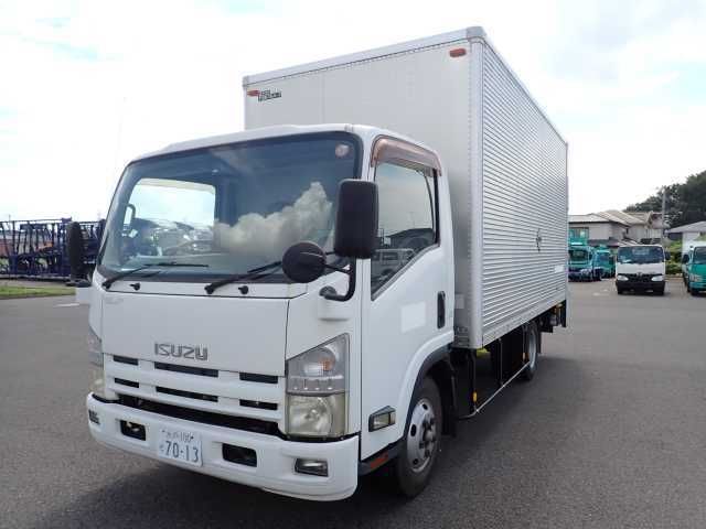 Japan Auction Vehicles 13 2013 Isuzu Elf 2.0t Aluminum Van with Power Gate auction photo
