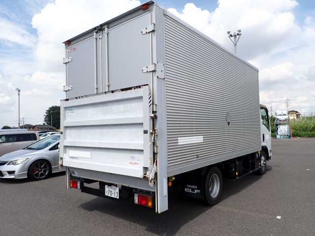 2013 Isuzu Elf 2.0t Aluminum Van with Power Gate auction photo 2