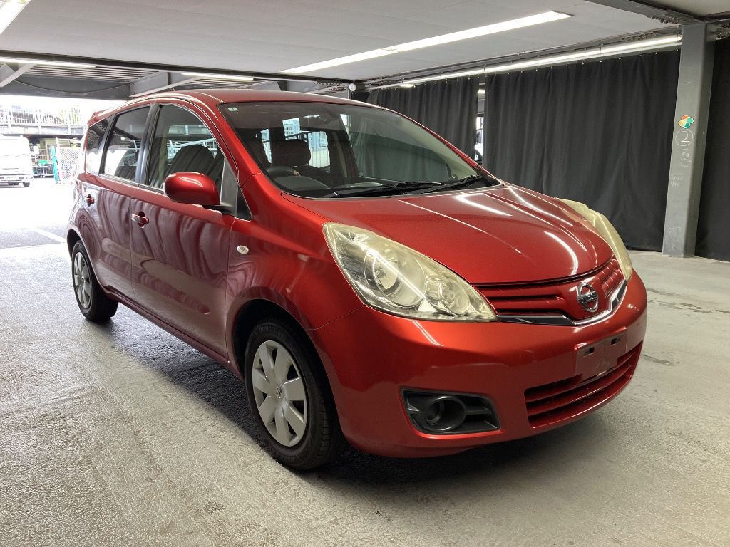 2008 Nissan Note Japan auction vehicle