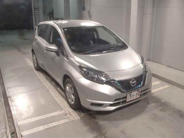 Japan Auction Vehicles 12 2018 Nissan Note e-POWER X auction photo