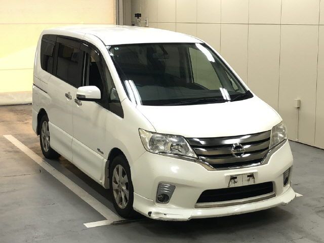 2013 Nissan Serena ハイウェイスターS HV Japan auction vehicle