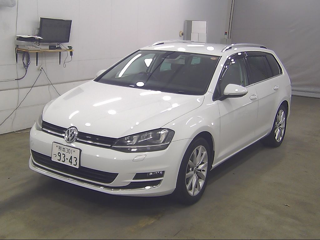 2016 Volkswagen ゴルフ ワゴン ヴァリアントTSIハイラインBMT auction photo 4